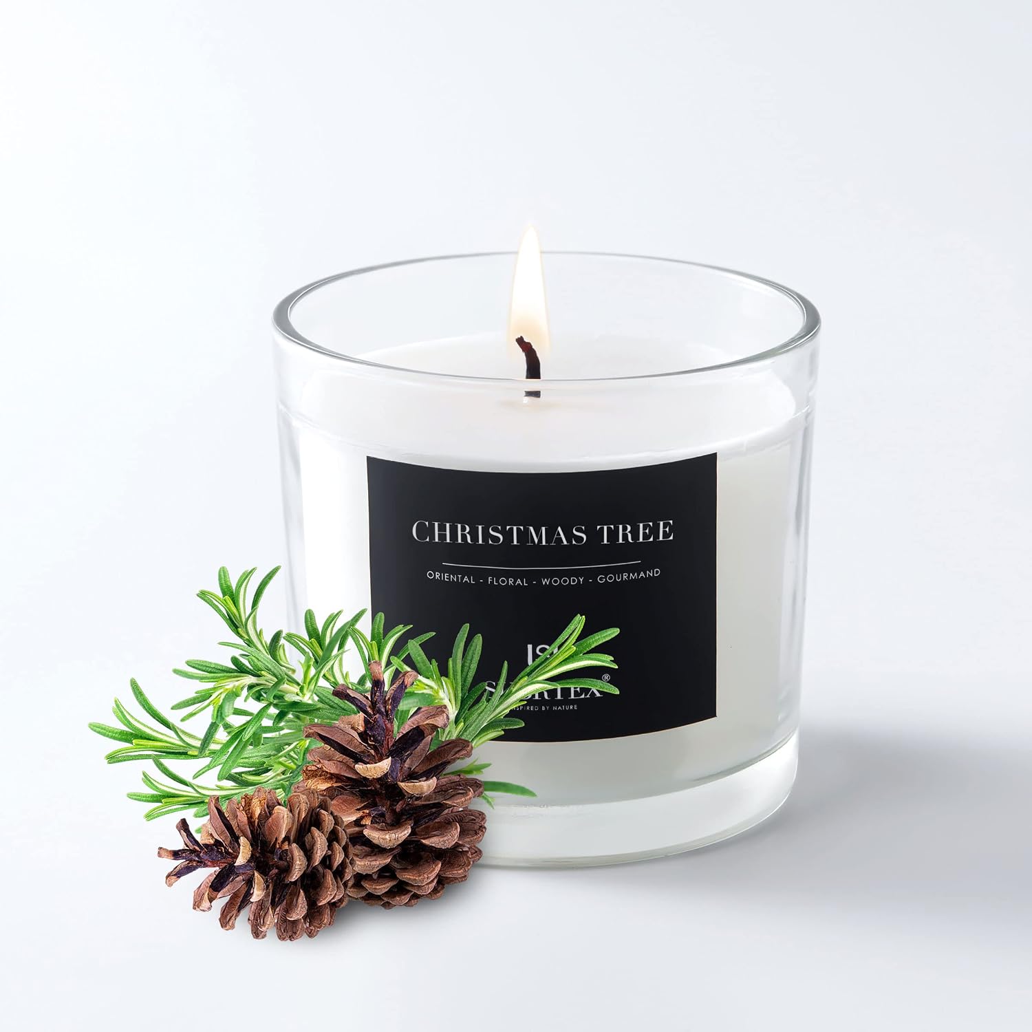 subrtex Christmas Tree Scented Aromatherapy Candle – 7oz Small Jar