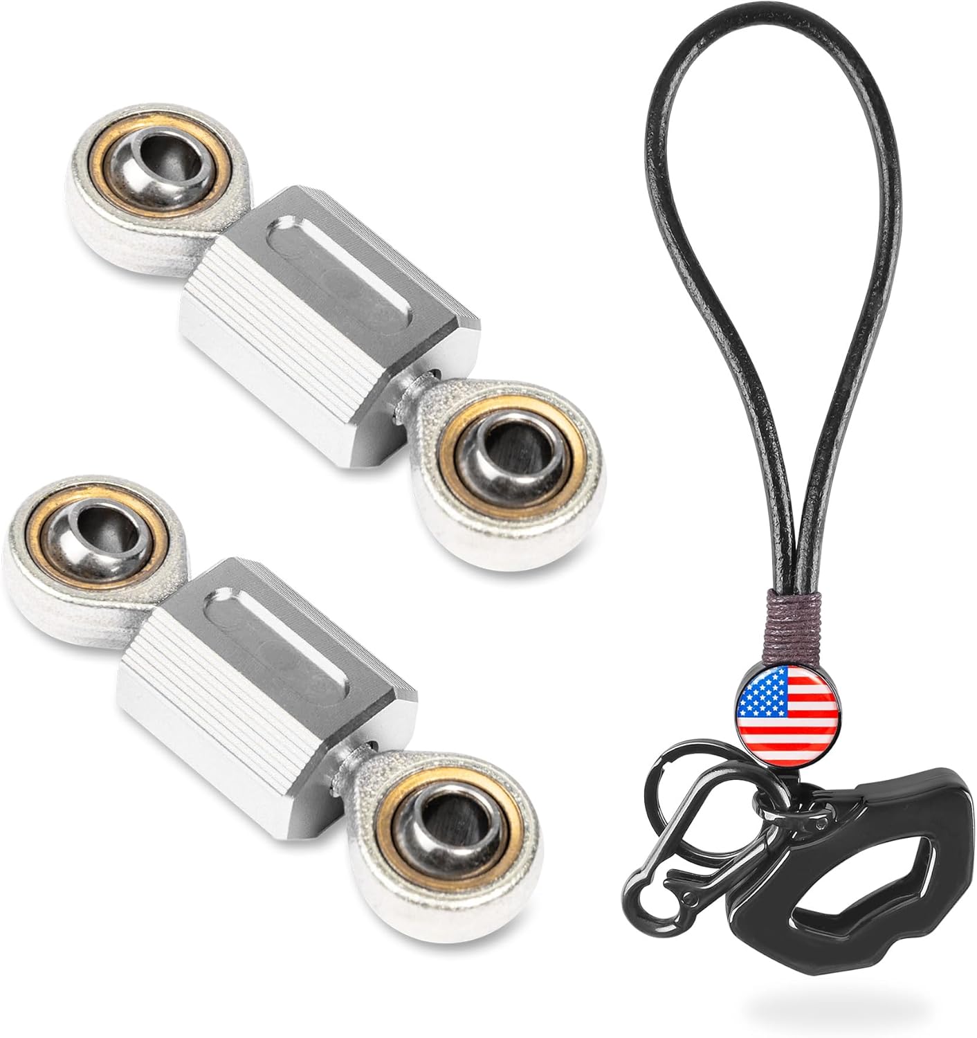 Sway Bar End Links Set Key Holder Keychain for Can-Am Spyder F3 RT RT-S ST RSi RT Limited