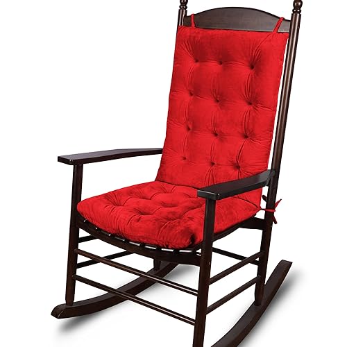 ELFJOY Rocking Chair Cushion Large Rocking Chair Pads with Ties