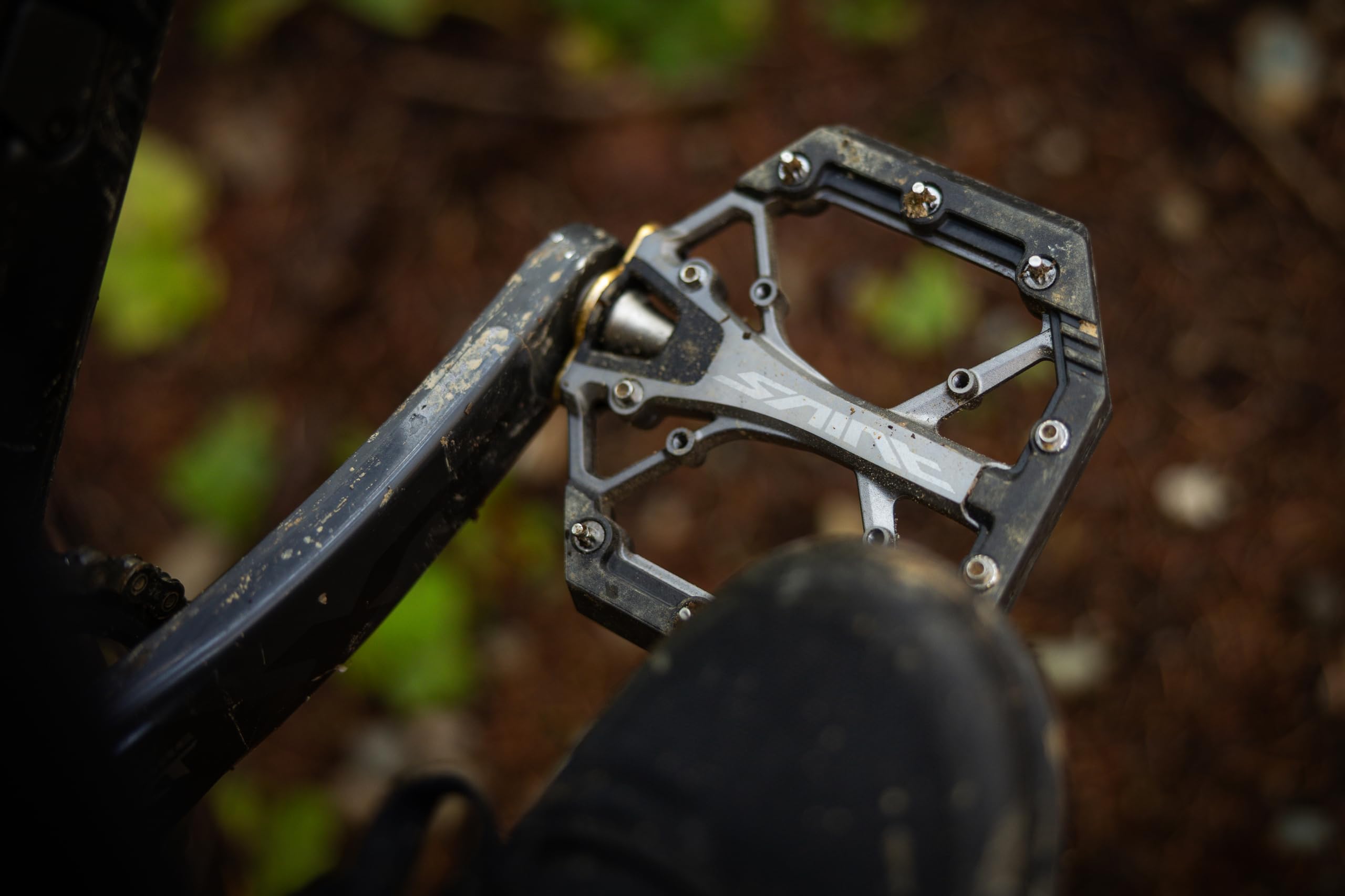SHIMANO Fahrrad Flat Pedal Saint PD-G8040 Downhill Enduro grau/schwarz