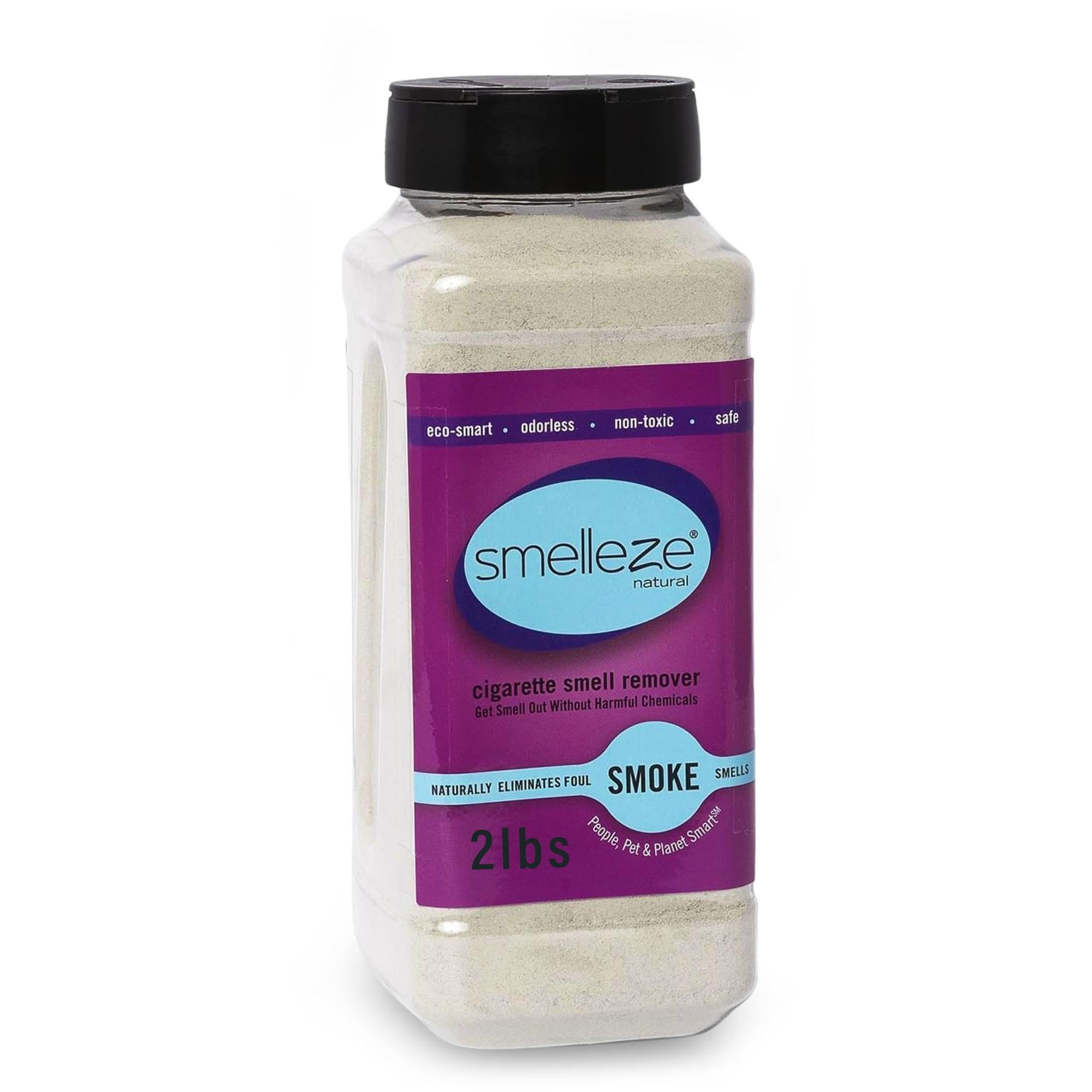 cigarette smell neutralizer Amazon.com: SMELLEZE Natural Cigarette Odor Eliminator Deodorizer: 2 lb.  Powder Removes Smoking Stink : Health & Household