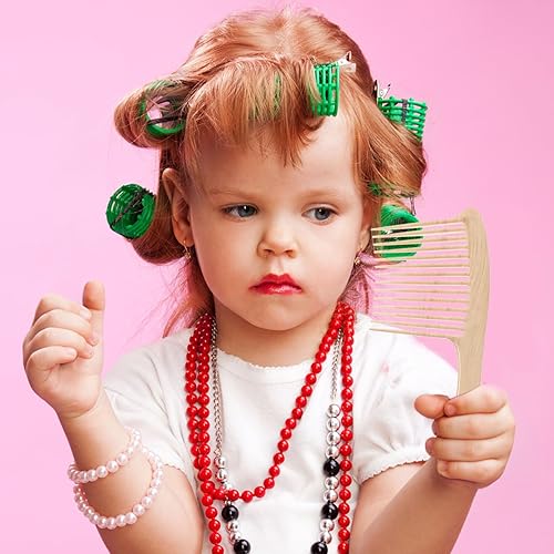 Miniatura 9 de Peine para el cabello Peine para el cabello, champú masajeador del cuero cabelludo, peine desenredante de madera, peine para barba afro, peine de