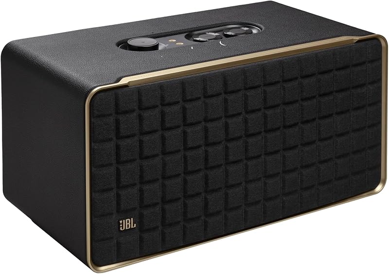 Authentics 500 - parlante doméstico inteligente - Negro | Excelente sonido y rendimiento con Dolby Atmos Music, Inspirado en el diseño retro, Servicios de transmisión de música a través de Wi-Fi integrado