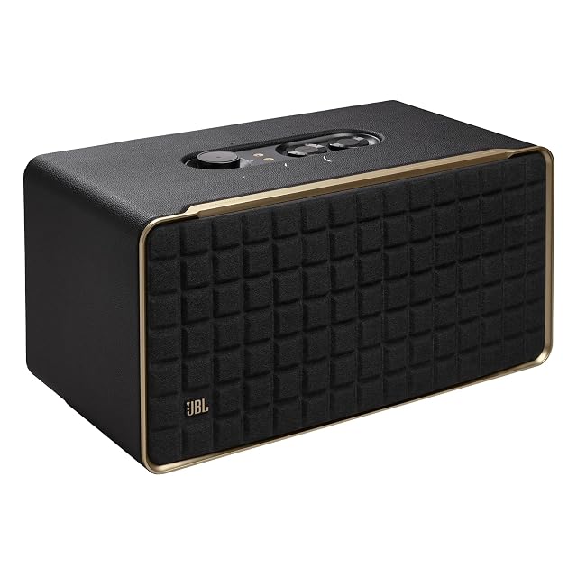 JBL Authentics 500 - Retro Style Home Speaker with Bluetooth Voice Control and Dolby Atmos Multi Room Playback