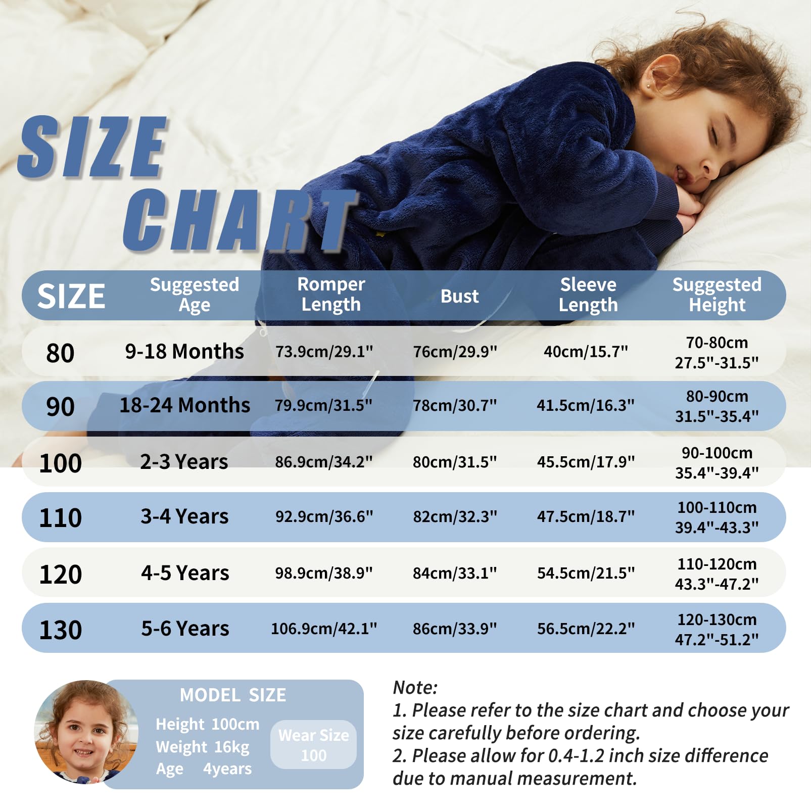 Monstoyo Sacco Nanna con Piedini Bambini Bambina, Invernale Flanella Pigiama Pagliaccetto Neonato, Maniche Lunghe & Gambe Separate Sacco a Pelo Cartone Tuta per Ragazze Ragazzi 0-6 Anni