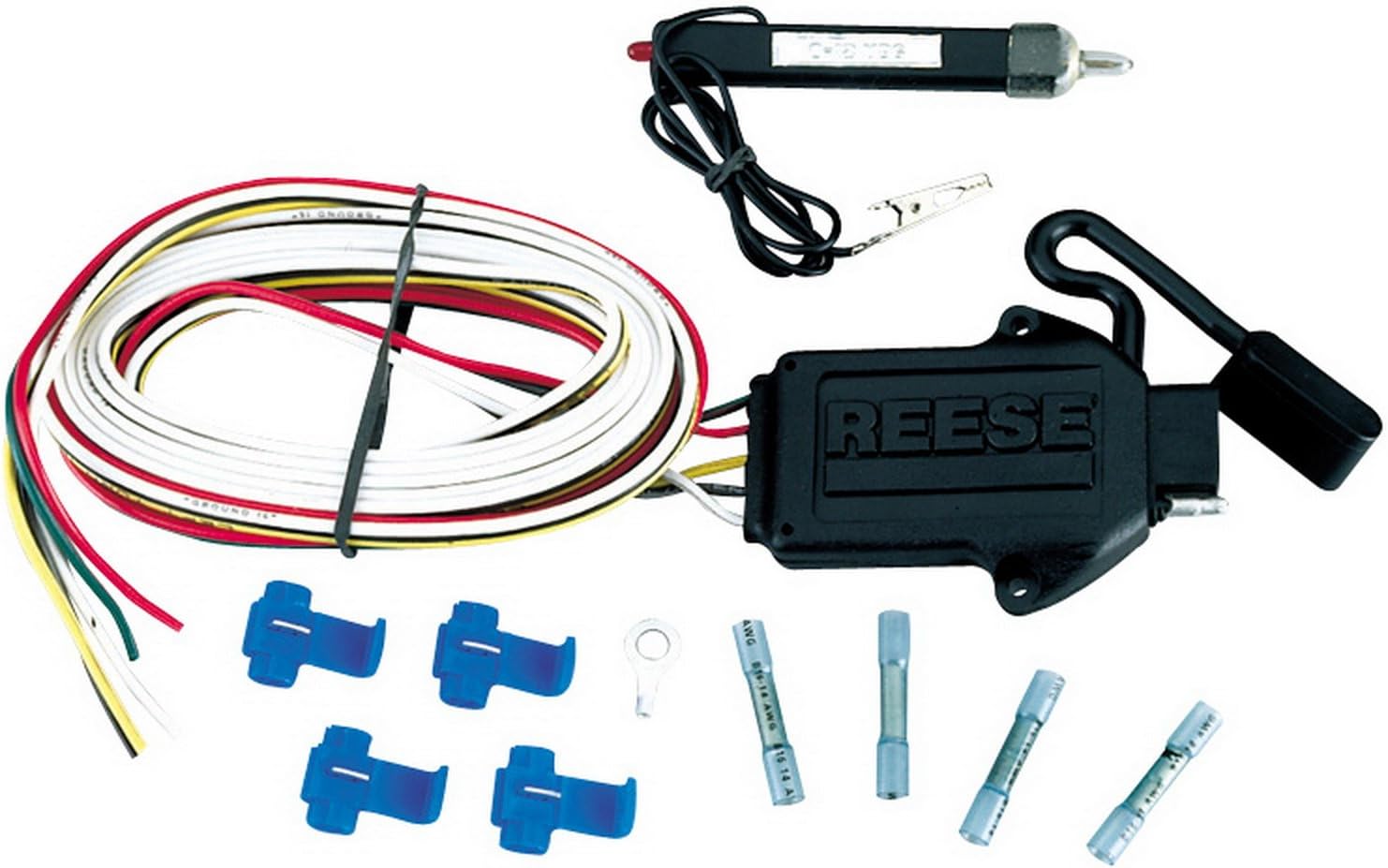 Reese Towpower 74672 4-Way Flat with Converter and 72" of Wire