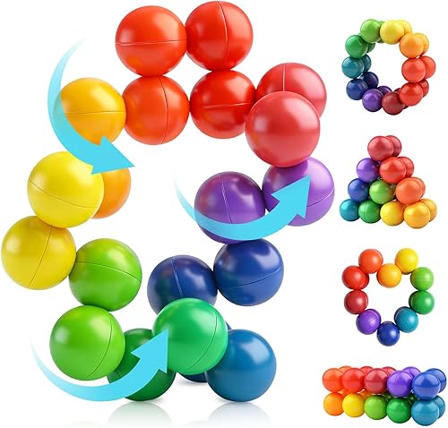 Juguetes Sensoriales de Autismo para Niños Autistas, Juguetes Fidget para Adultos y Niños, Juguete de Autismo para Niños Pequeños de 3-4, Rellenos