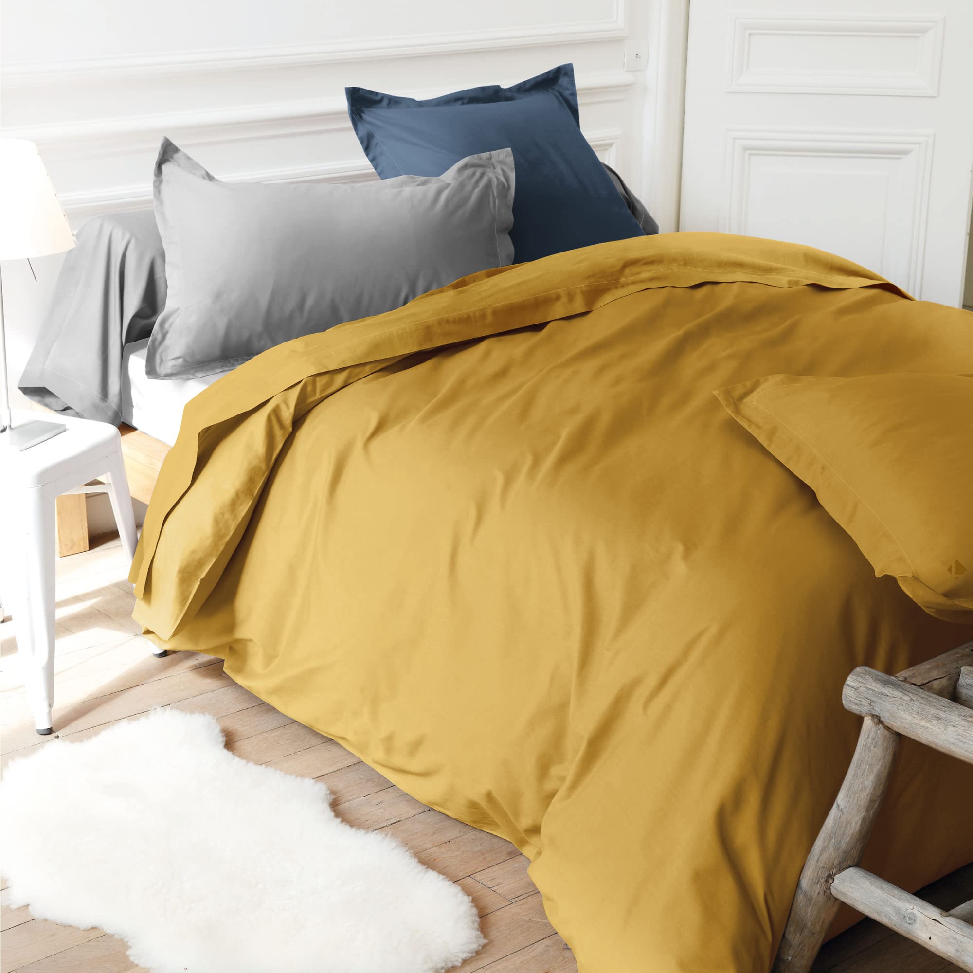 Satin Drap Housse 90x200 Cm Bonnet 30 Cm Noir - élastique Drap Housse 1