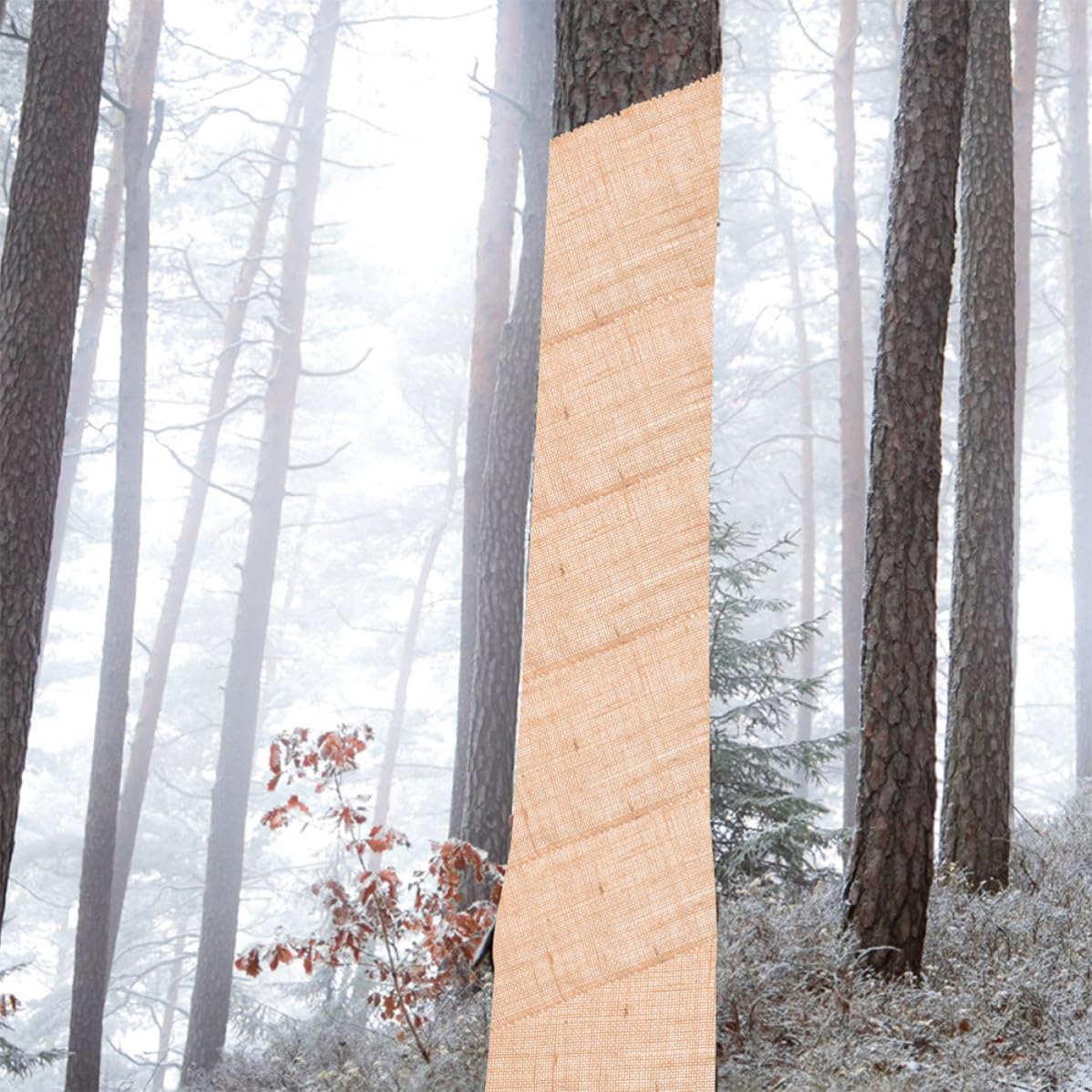 Frostschutz Jute Stoffrolle 30cm X 10m für Baumschutz und Pflanzenschutz im Garten und Winter
