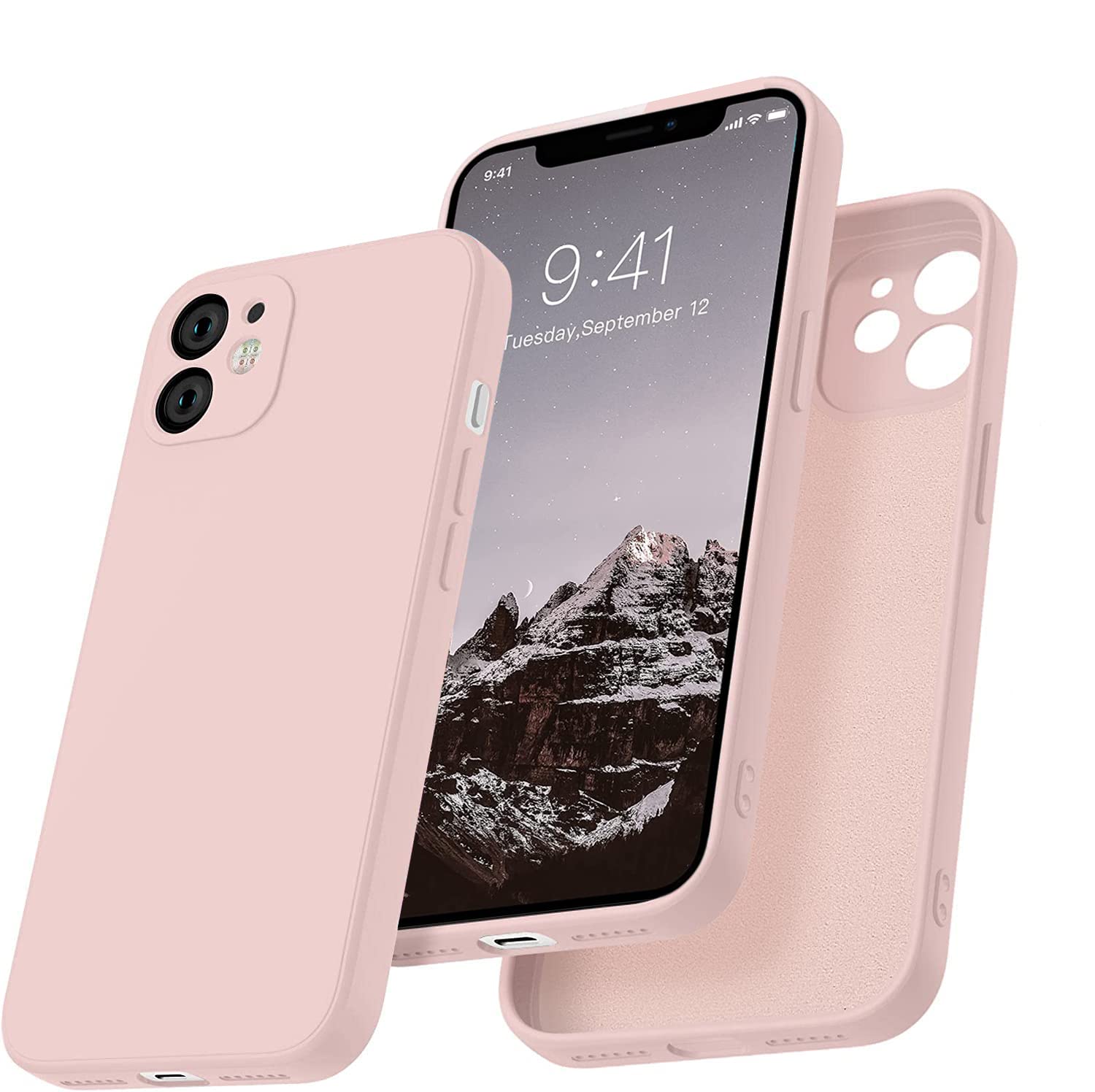 LOXXO® Square Candy Liquid Silicone iPhone Case Cover for iPhone 12, All Cube Series with Microfiber Lining Compatible iPhone 12 (6.1 inch) (iPhone 12, Pink) (B08RRS4BZP) Amazon Price History, Amazon Price Tracker