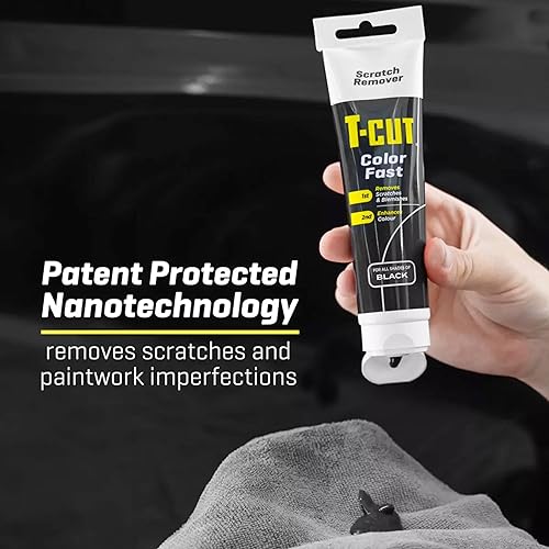 Miniatura 3 de T-Cut Removedor de arañazos negro, potenciador de color rápido para el esmalte de cera de coche, 5.3 onzas
