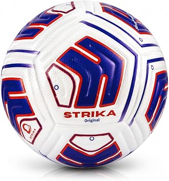 STRIKA Premium Soccer Ball Size 5 & 4 Hybrid Bonded Indoor/Outdoor Ball