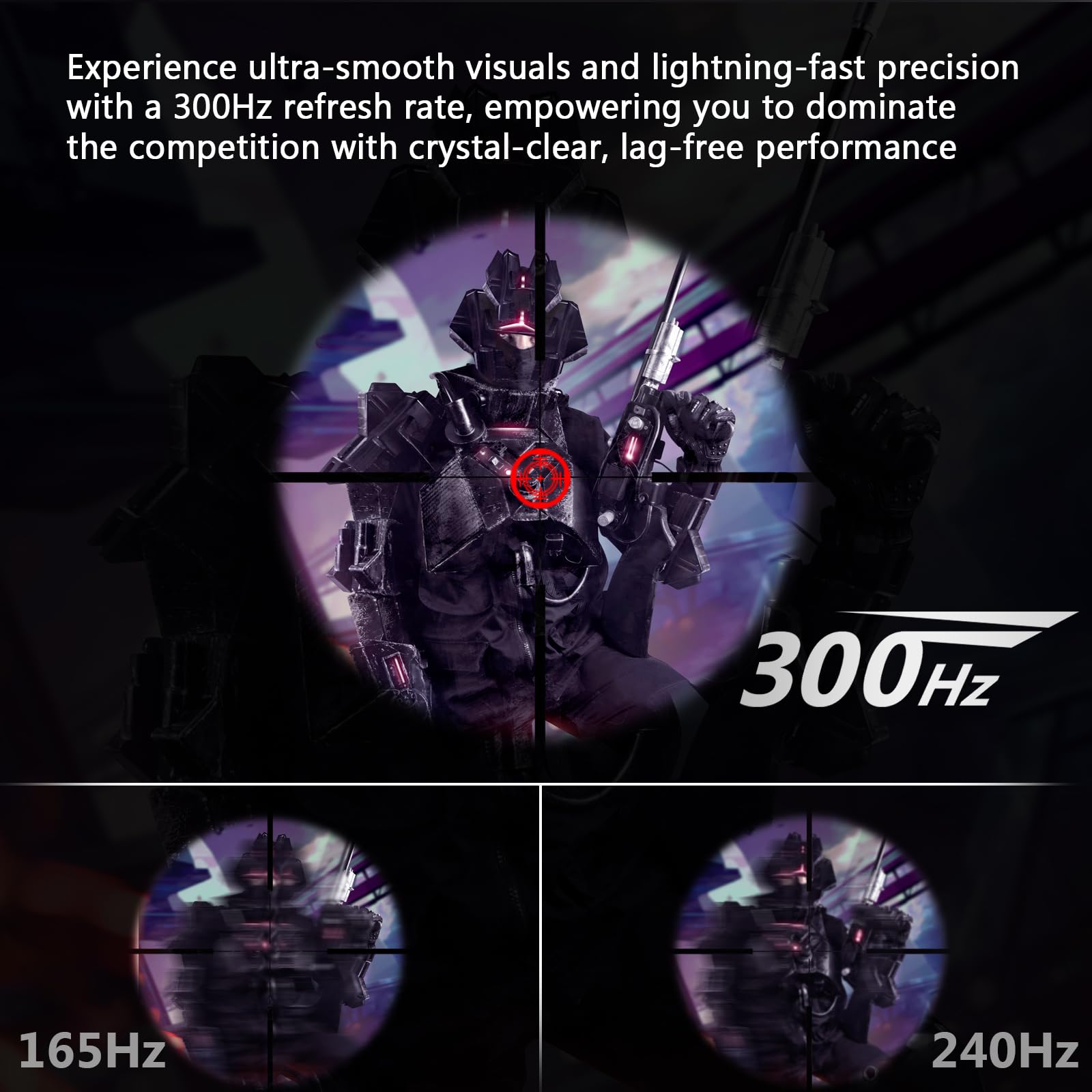 Snapklik.com : Z-Edge 24.5 Inch 300Hz 280Hz 240Hz Gaming Monitor, UG25S ...