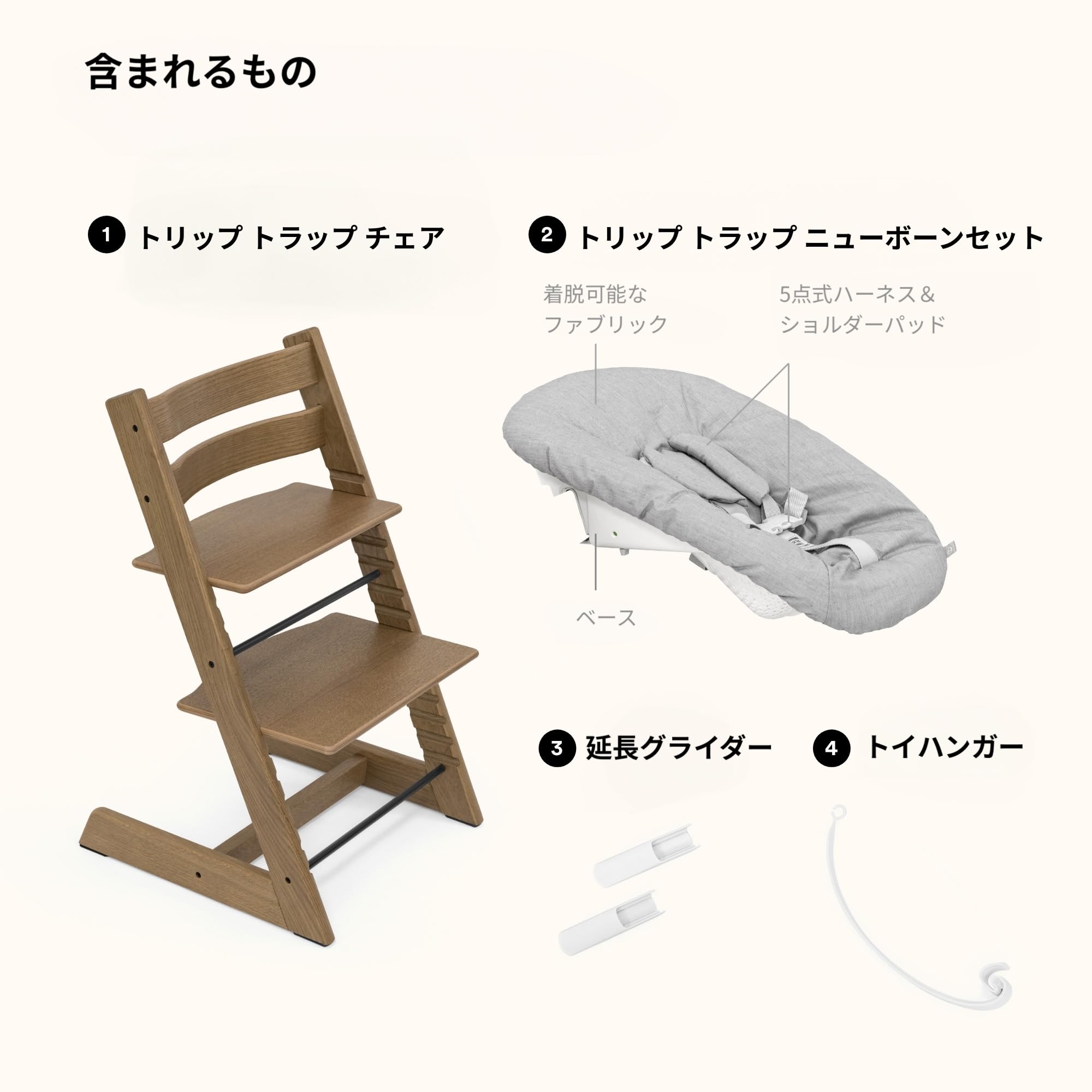 Amazon | Stokke(ストッケ)【公式】【セット商品】新生児～6ヵ月