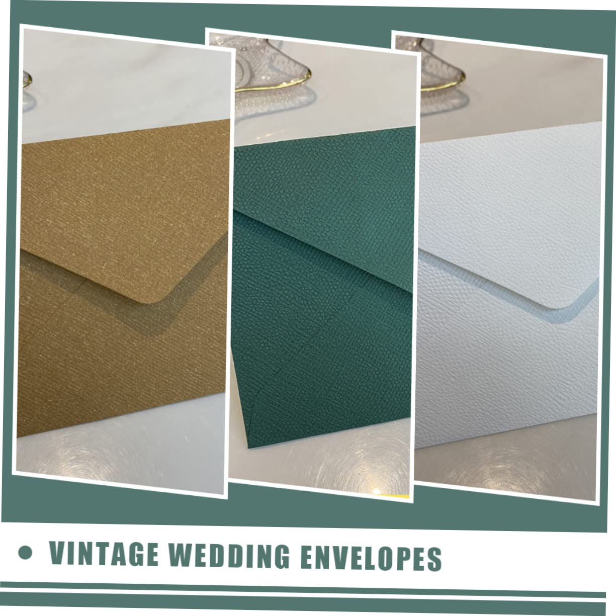 HOMSFOU 3 Set Buste Multi Eleganti Confezione Per Matrimoni Compleanni E Cerimonie 16 Pezzi * 3