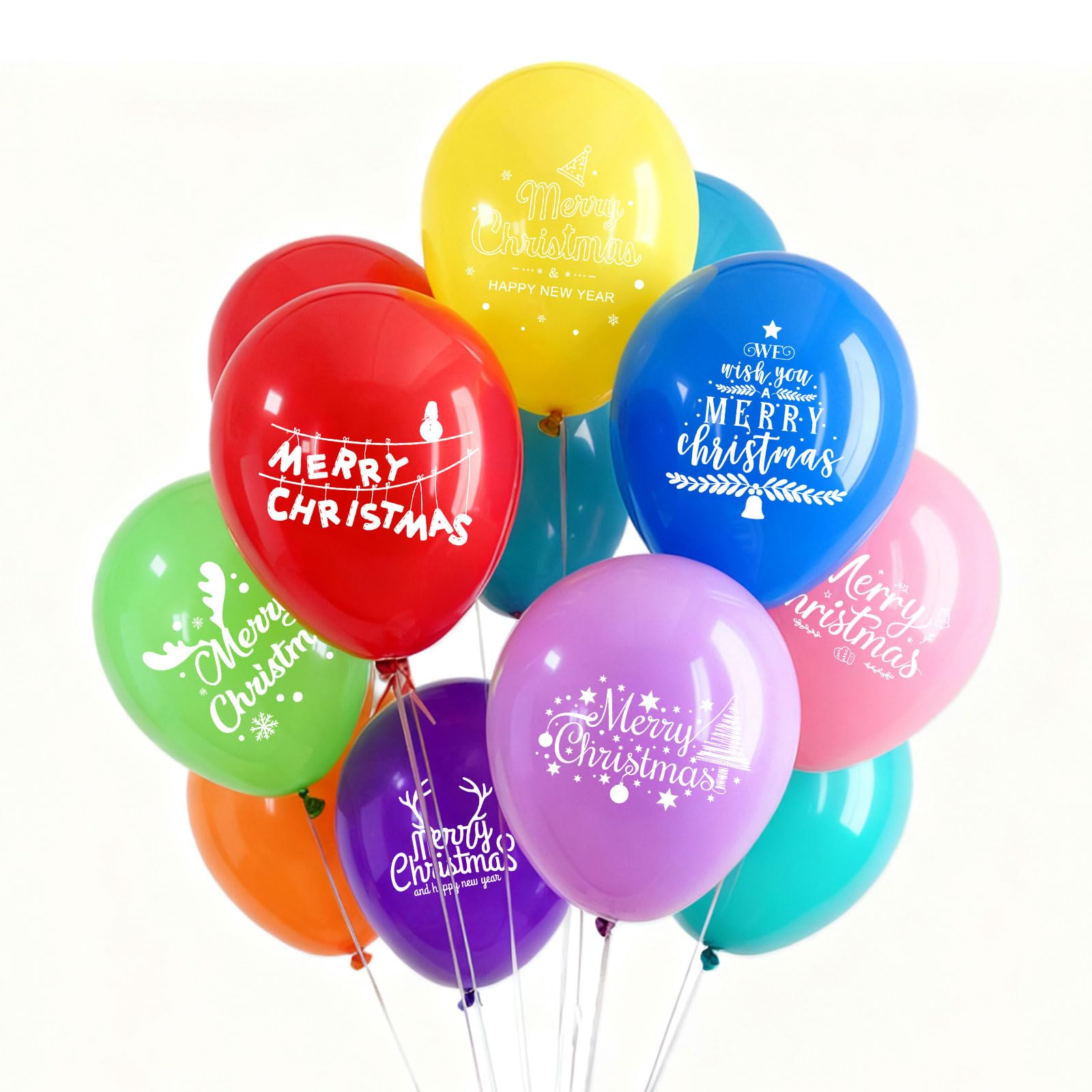 Personalised Balloons with Logo and Text, Customise your Balloon with Logo and Unique Design, Ideal for Weddings, Birthdays, Graduations, Christmas, Halloween and All your Parties (Style 8)
