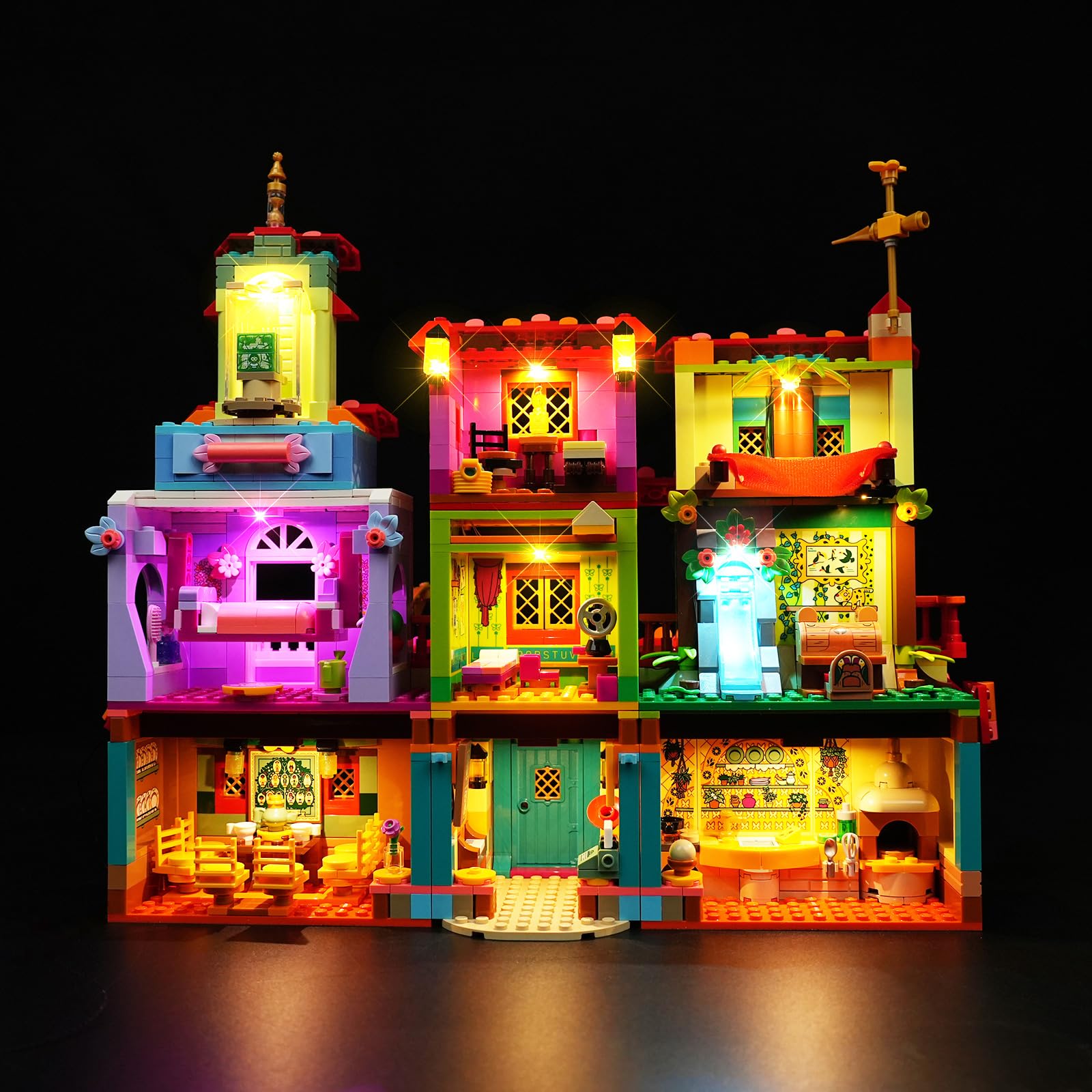 DALDED LED Light Kit for Lego The Magical Madrigal House - No Models Only Light, LED Light Compatible with Lego 43245 Set