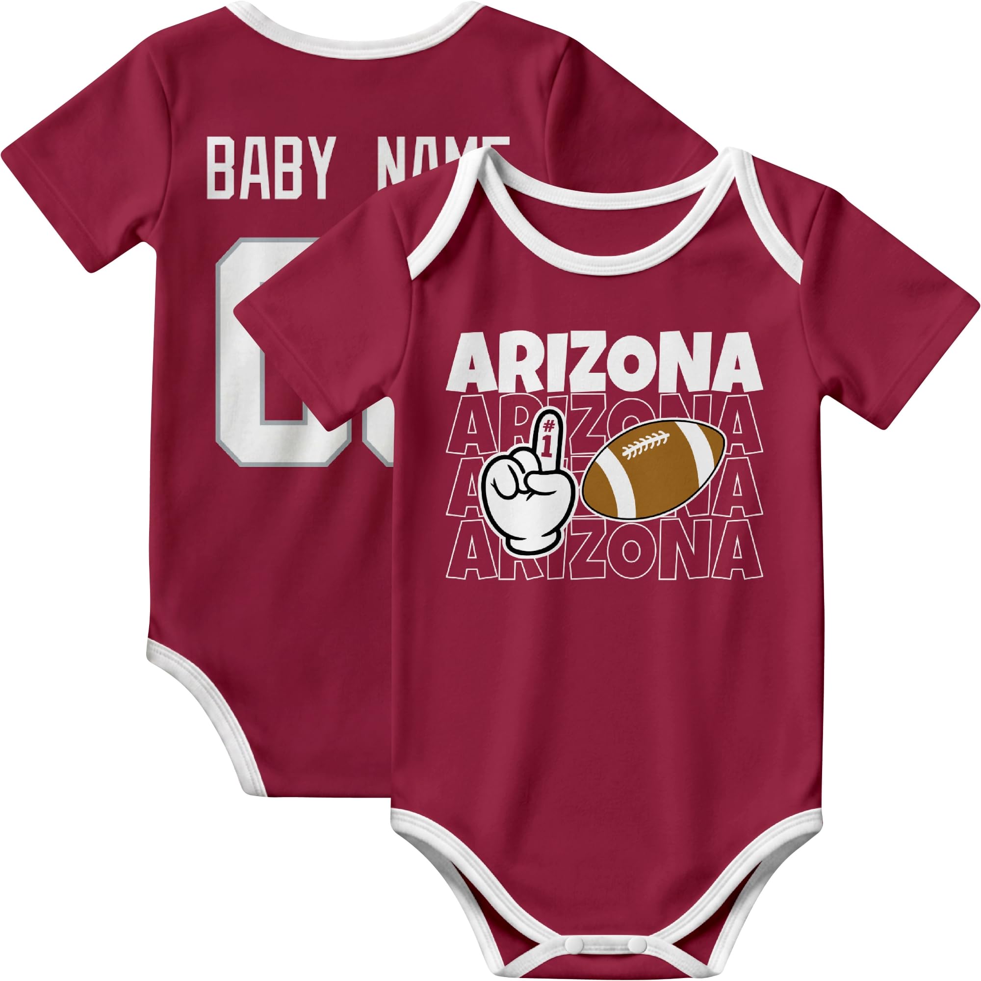 KREDE Baby Clothes Custom Name Bodysuit for Baby Boy Gifts