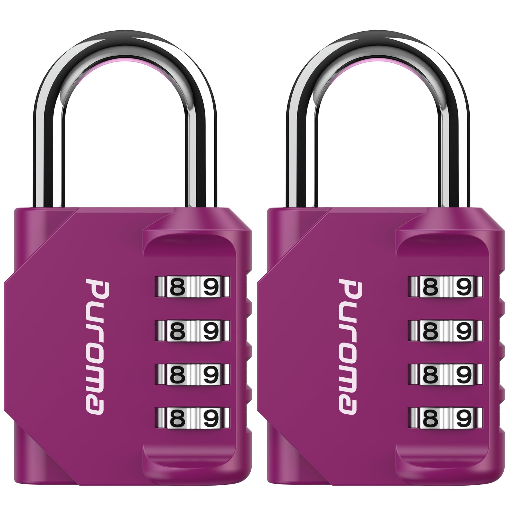 Puroma 2-Pack Combination Lock - Gym & Locker Security -22