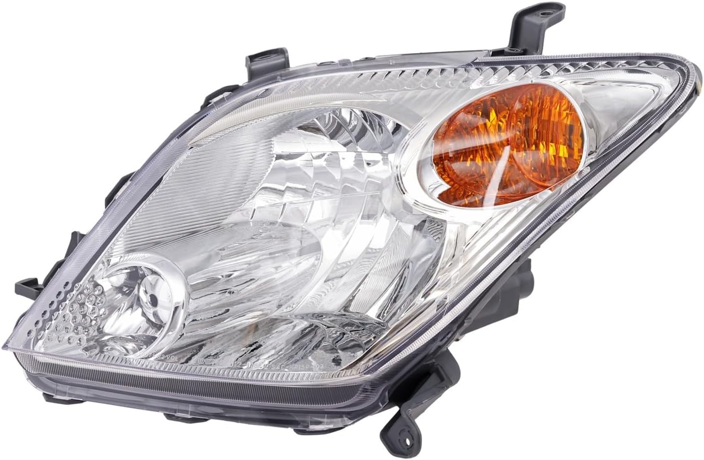 Sawyer Auto Replacement Headlight Assembly Driver Side Left Side Compatible with Scion xA 2005 1.5L