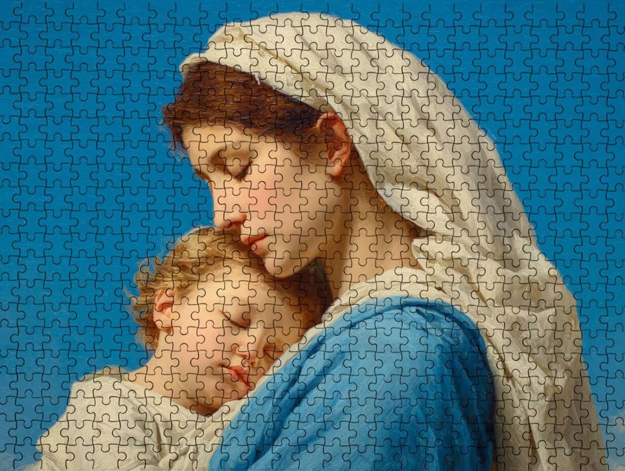 Puzzle per Adulti 5000, Donna Bambino, legno Classico Puzzles LDYQS6-473
