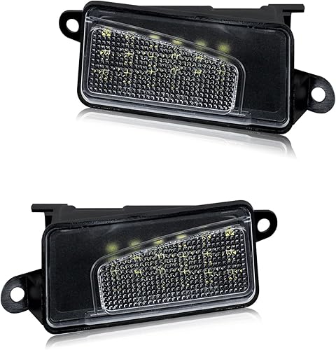 HERCOO 2 luces LED para espejo lateral, compatibles con Ram 1500 2019-2023, 6000 K, color blanco