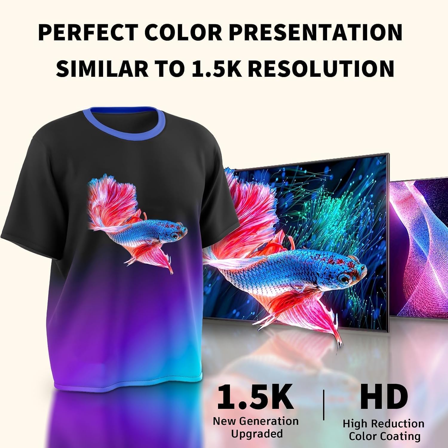 DTF Transfer Film - A4 15 Sheets 8.3"x11.7" Double-Sided Matte, Premium DTF Film Transfer Paper for All Dark Fabric Textile and Colors T Shirts