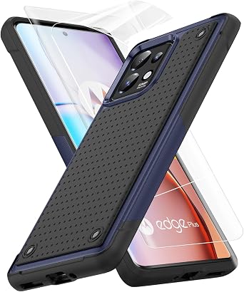 Jeylly Case for Motorola Moto Edge Plus 2023 [Not for 2022 Version], Blue