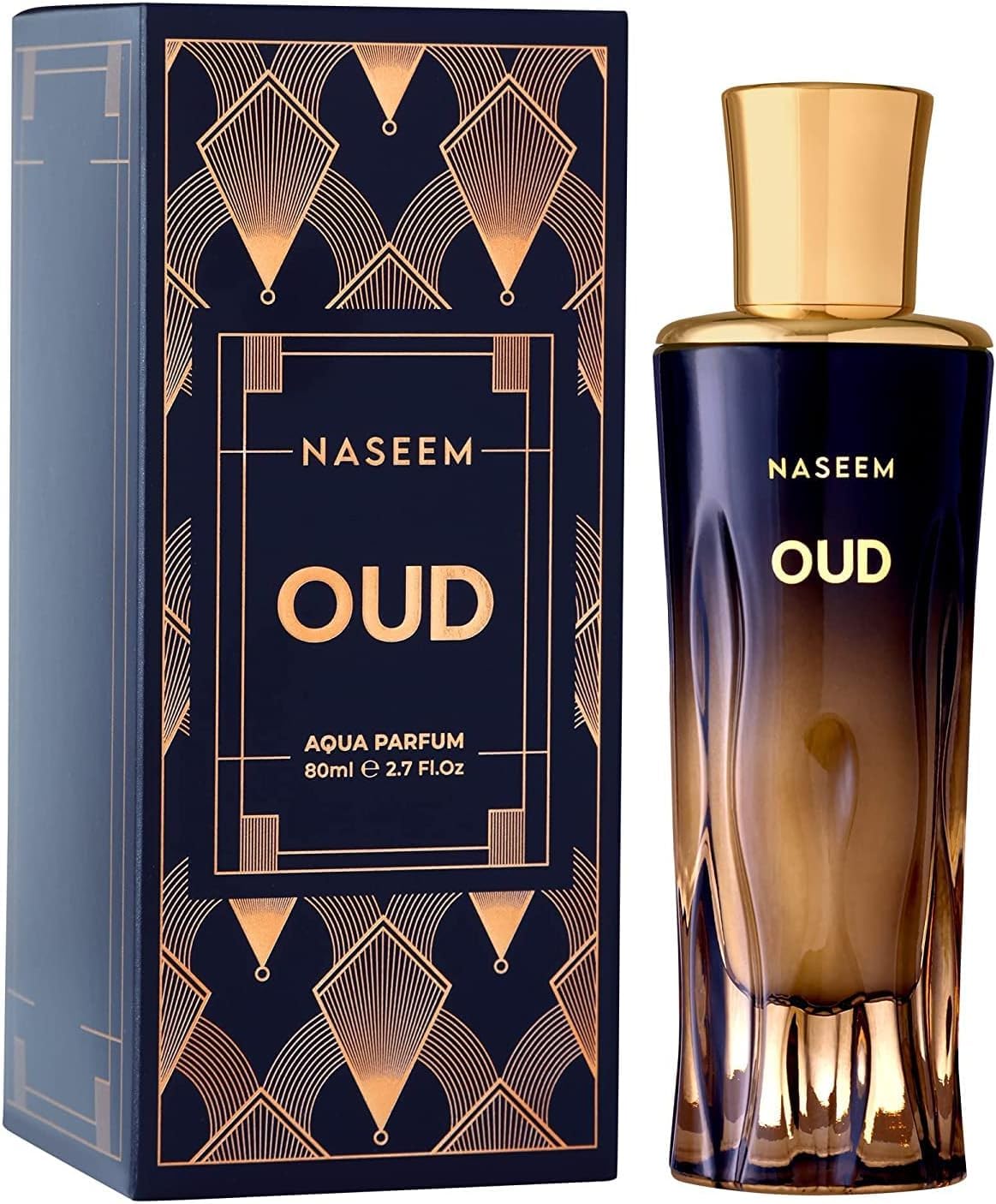 NASEEM Nadeen & Oud Aqua Perfume for Unisex | Alcohol-Free, Long-Lasting Arabian Fragrances for Women & Men, Floral Oud, Saffron, Extrait de Parfum (Combo - 80ml Each) - Image 4