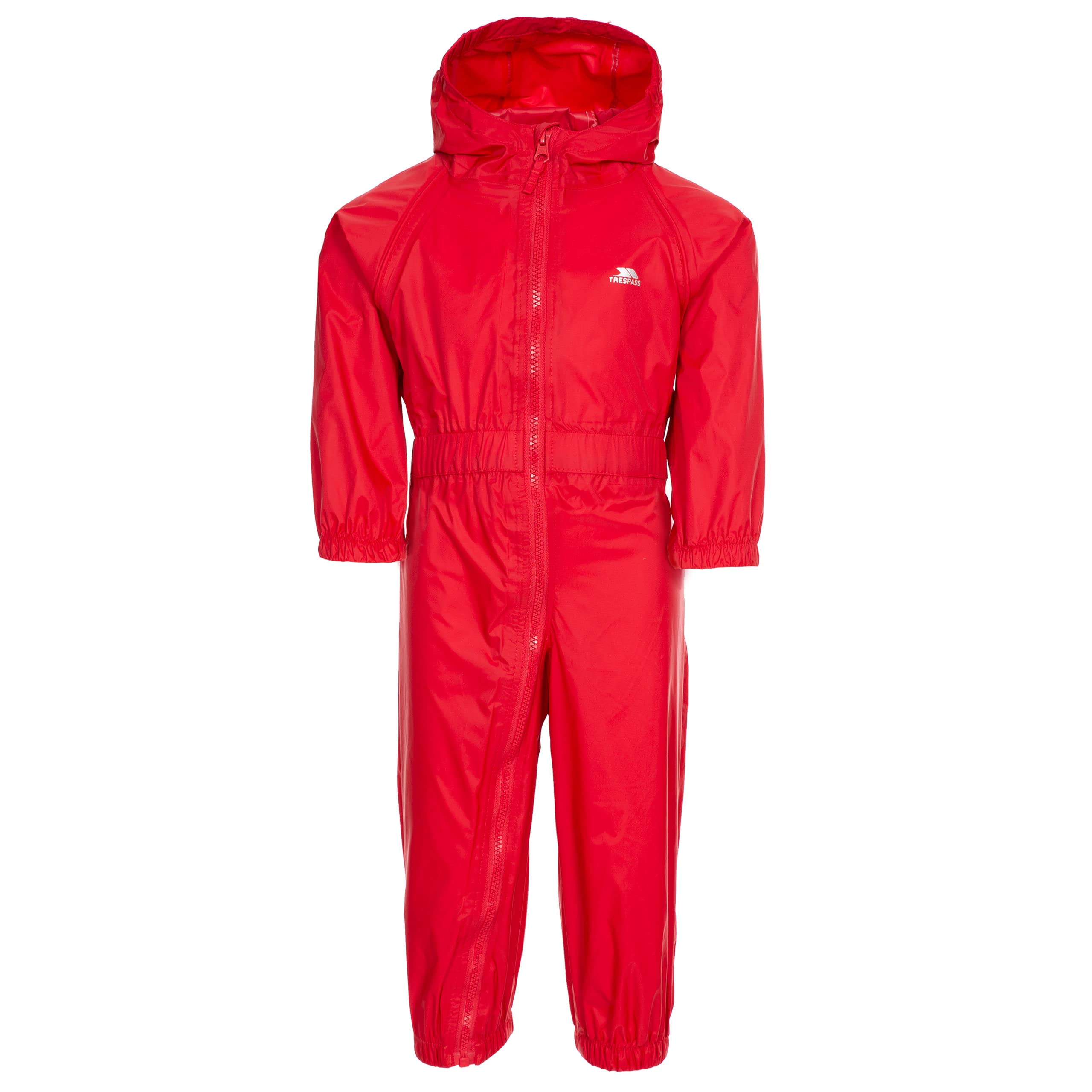 Tuta Intera Impermeabile Trespass Babies Button – Per Bimbi 18-24 Mesi – Colore Gerbera