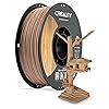 Creality Wood Filament PLA, 3D Printer Filament 1.75 mm, Smooth Silk Texture, Toughness, 1kg(2.2lbs)/Spool Printing Filament, for All FDM Printers (Wood)