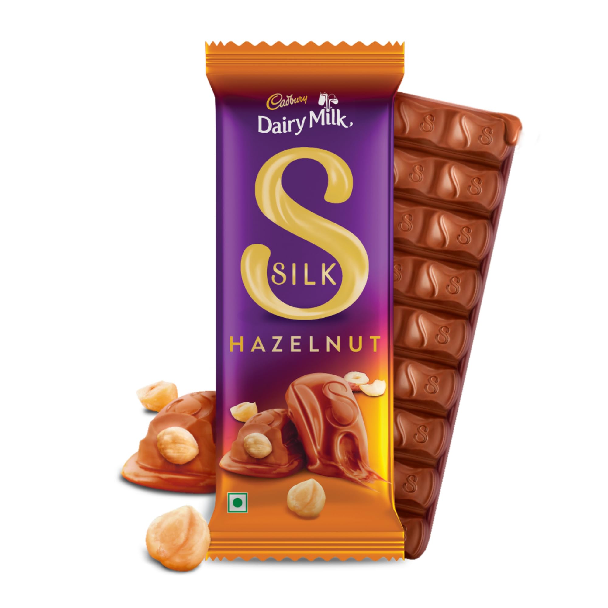 Cadbury Dairy Milk Silk Hazelnut Chocolate Bar, 54 g.