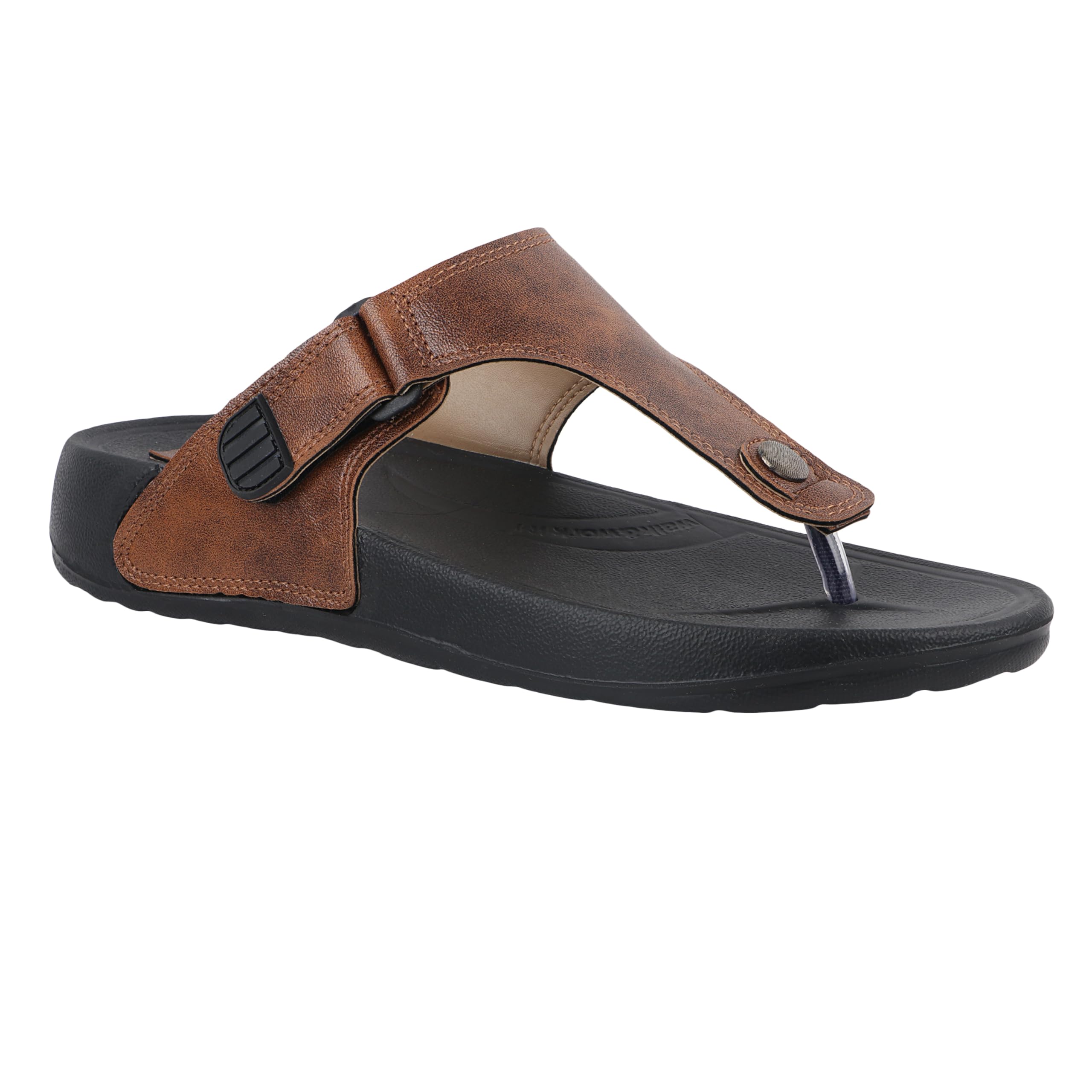 WELCOME Mens BLK TAN Sandals-7 Kids UK (M GLF 21) (B0CJNTQK1K) Amazon Price History, Amazon Price Tracker