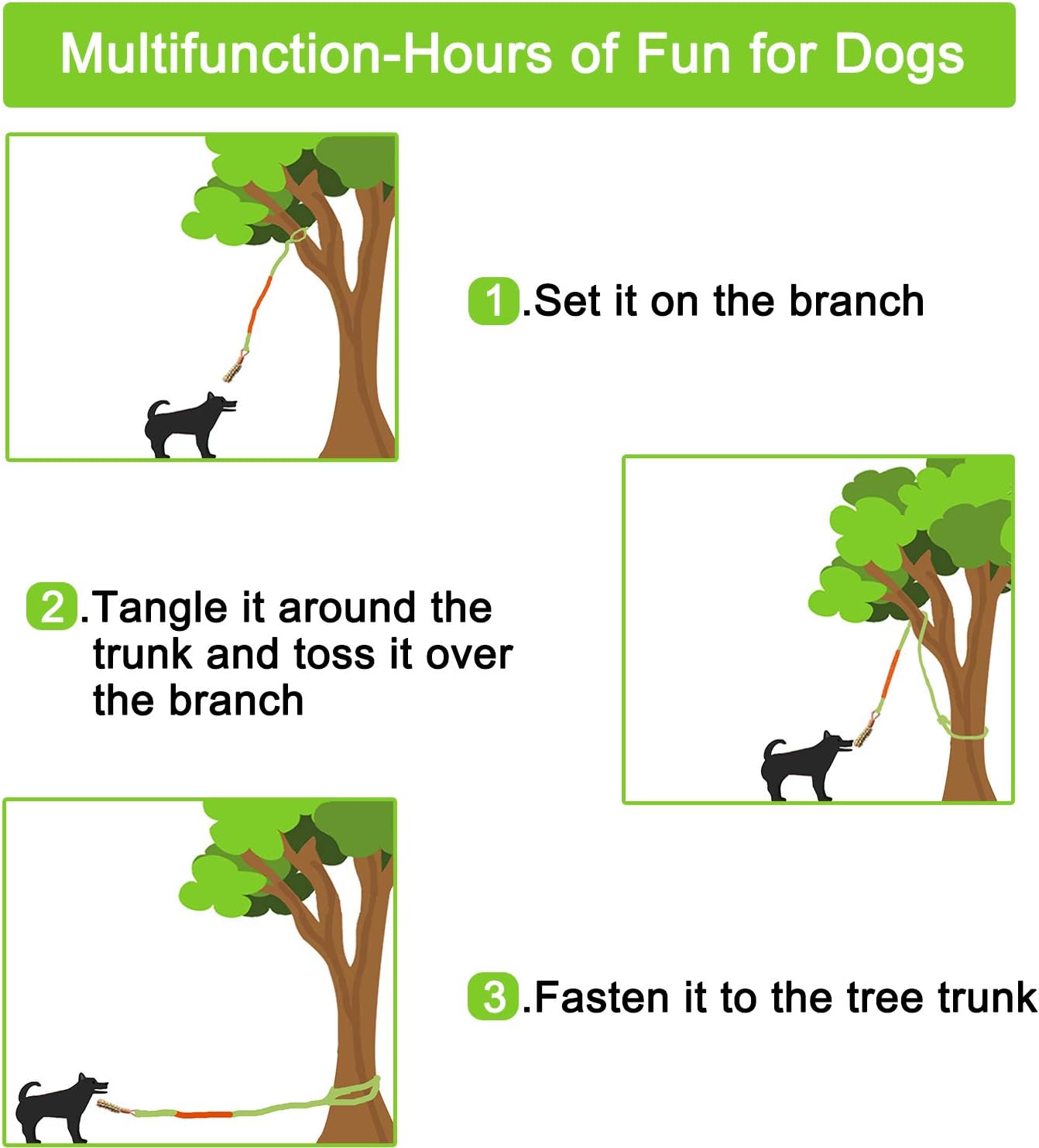pitbull tree rope