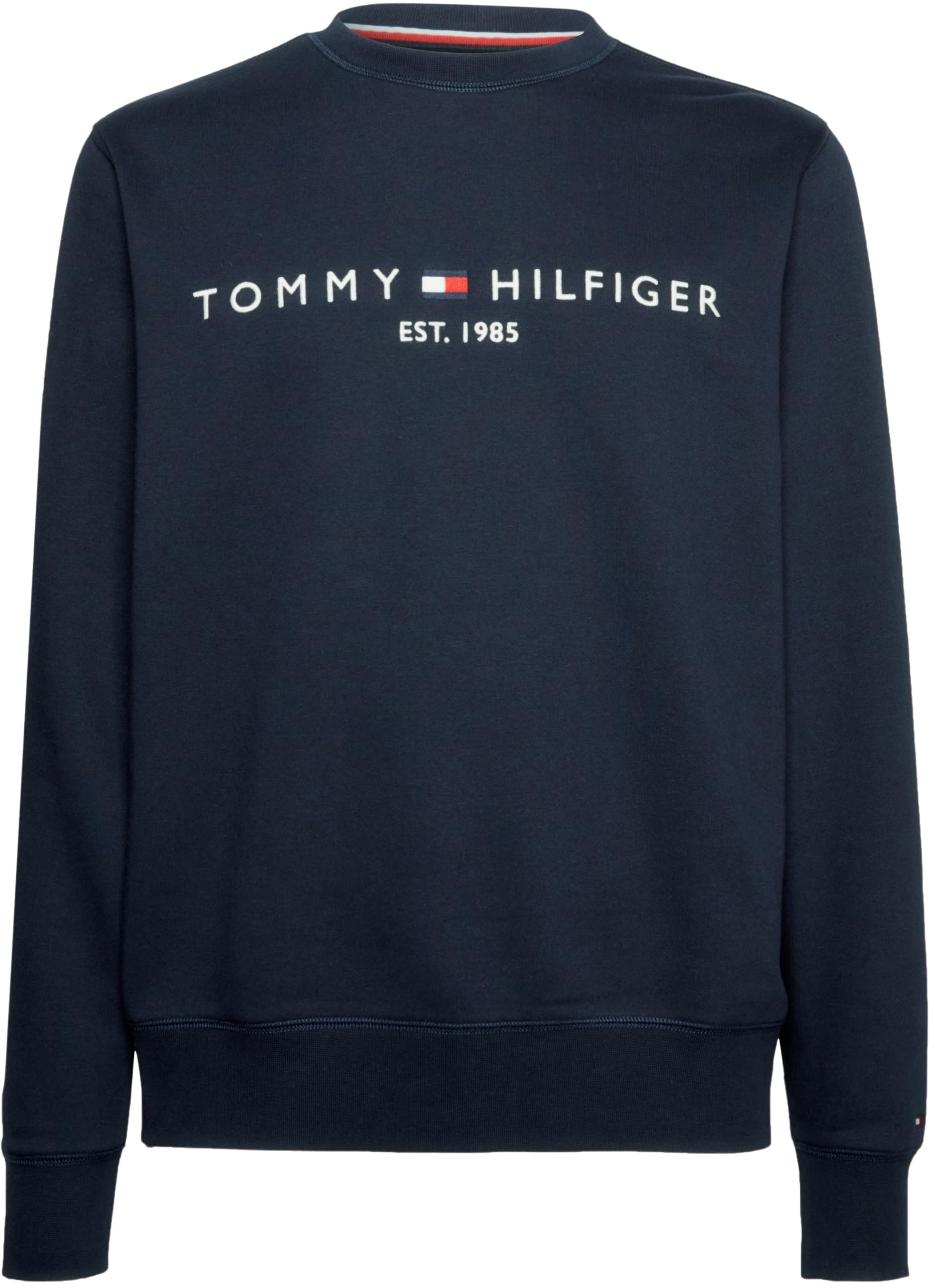 Tommy Hilfiger Felpa Uomo Tommy Logo senza Cappuccio