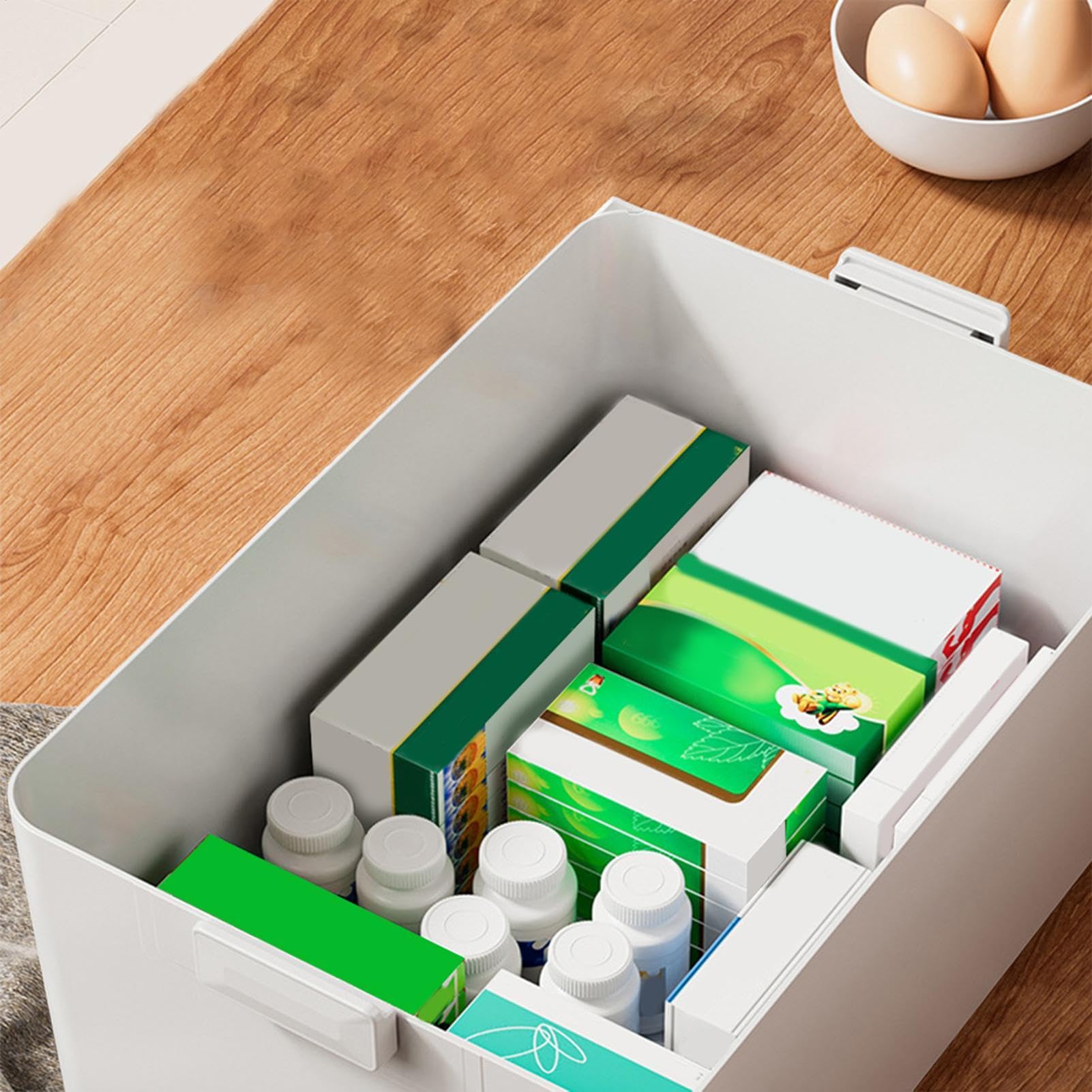 Organizzatore di pillole multistrato, organizzatore di pillole di famiglia | per la famiglia, attrezzatura da viaggio leggera per il campeggio, bagno