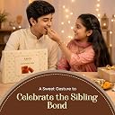 ASHA SWEETS Rakhi Celebration Combo Pack with Mysore Pak (250gm), 1 Handmade Rakhi & Wish Card Set for Gifting to Brother & Sister |Premium Raksha Bandhan Festive Gift Box for Family & Friends & Pets gallery image