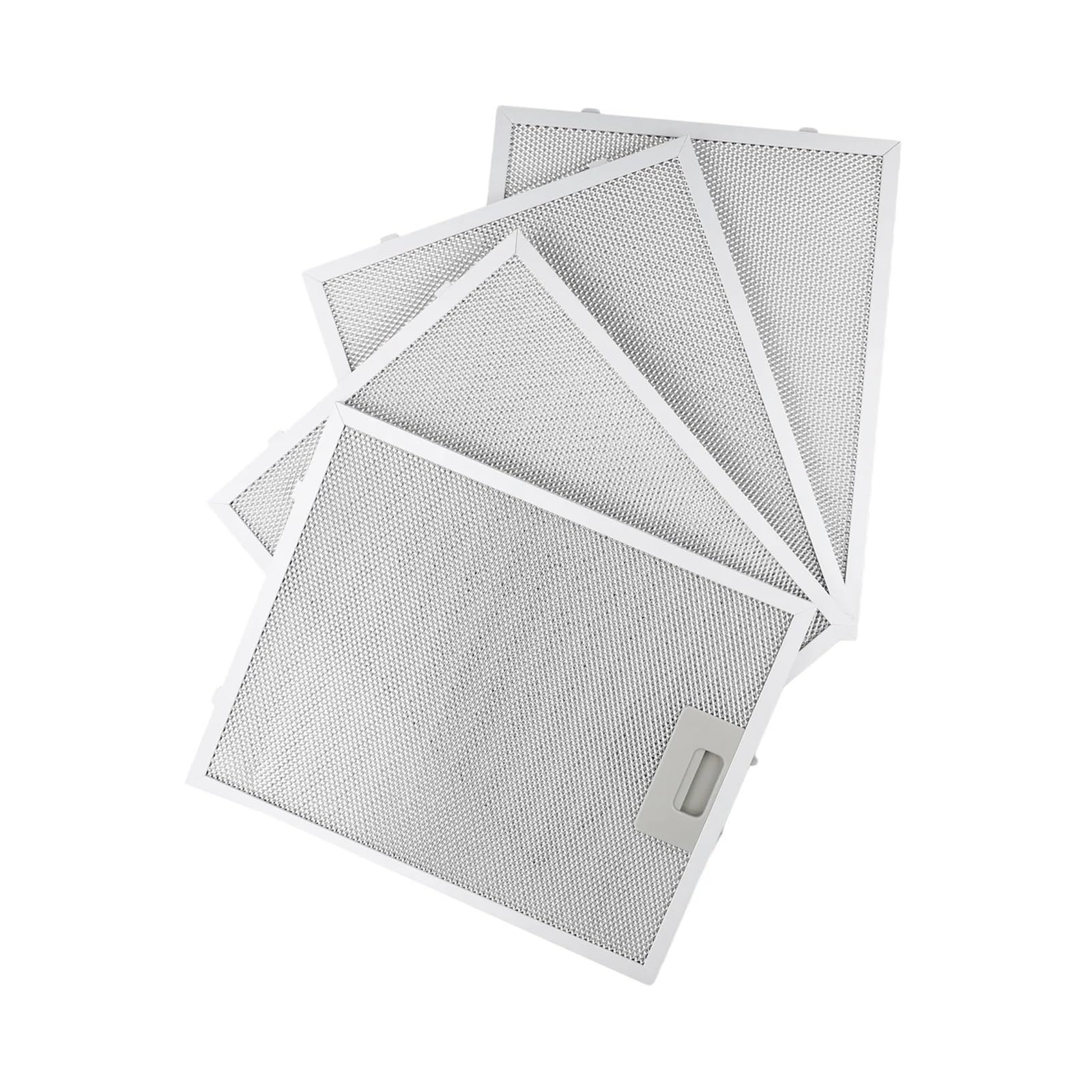 Juego De 4 Filtros De Grasa De Aluminio For Campanas Extractoras