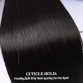 Straight Hair Extensions Natural Black 4Pcs Clip in Hair Extensions Soft Extensions for Women 20 Inches Thick Hair Extensions Clip In(4pcs, 20Inch, 2)