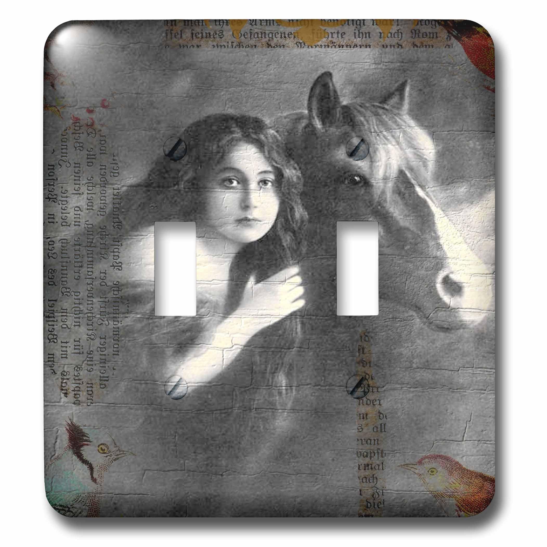 Interrupteur vintage Lady and Horse pour sublimer votre salon rétro