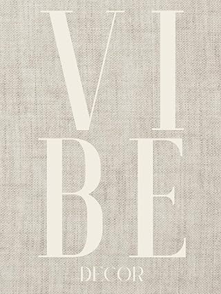 Vibe Decor: Modern Trivia For The Design Enthusiasts | Decorative Hardcover Coffee Table Styling Book For Staging and Stacking Hardcover – Large Print, July 7, 2025