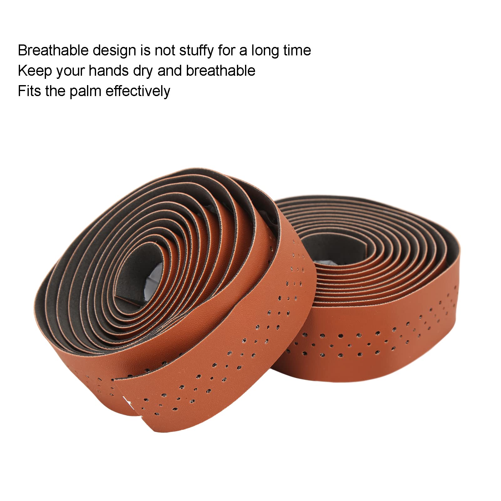 Ruban De Guidon De Vélo, Ruban De Guidon De Vélo, Ruban De Guidon De Vélo, Ruban De Guidon Avancé Avec Toucher Cuir Brillant, Ruban Métallique Brillant Pour Vélo De Route, Accessoires En