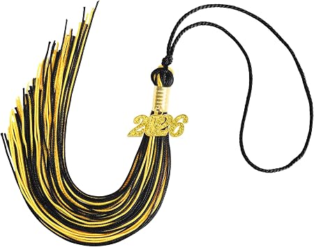 2026 Graduation Tassel, Tassel for Graduation Cap 2026, Graduation Cap Decorations, Charm Graduation Party Decorations 2026 Grad Cap Decorations for Graduation Gifts 2026 High School Black Gold