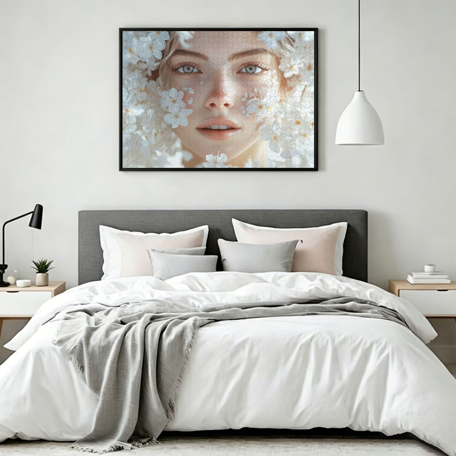 Puzzle 6000 Pezzi Donna. Puzzle Classici per Gioco Familiare, n-664 | Impossibile Puzzles, Intrattenimento Creativo, Rilassamento e Intelligence, Regalo per Amore e Amico, Decorazioni Casa, Fiori