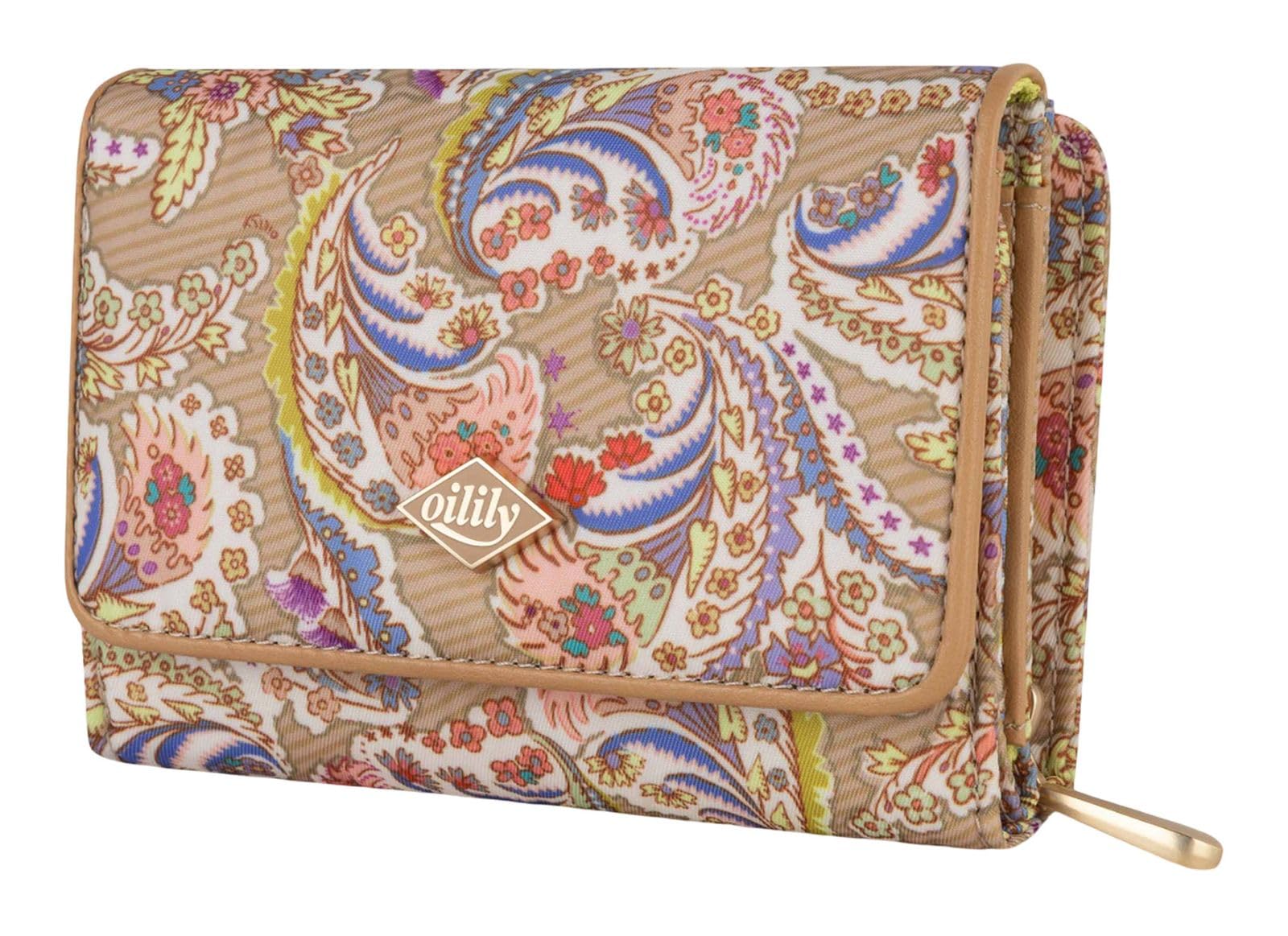 Oilily Geldbörse Zina Wallet Amber Gold beige