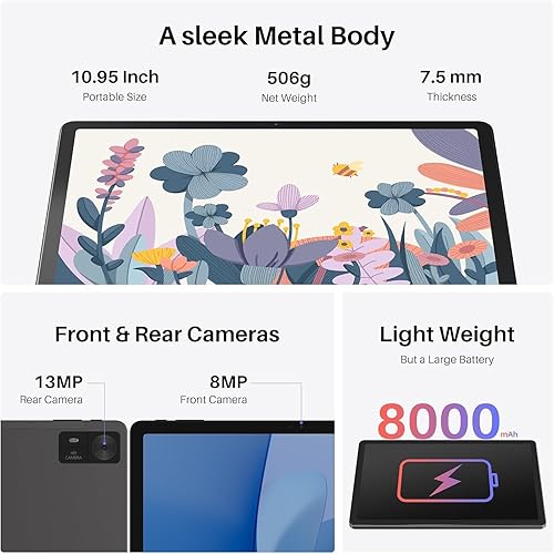 Miniatura 8 de HUION KAMVAS Slate 11 Tableta de Dibujo Independiente Sin Necesidad de Computadora con Pantalla Antirreflejos, Tableta de Arte Digital de 10.95