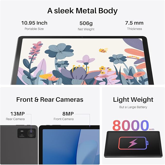 HUION Kamvas Slate 11 Tableta Digitalizadora Standalone 11 Pulgadas miniatura 8