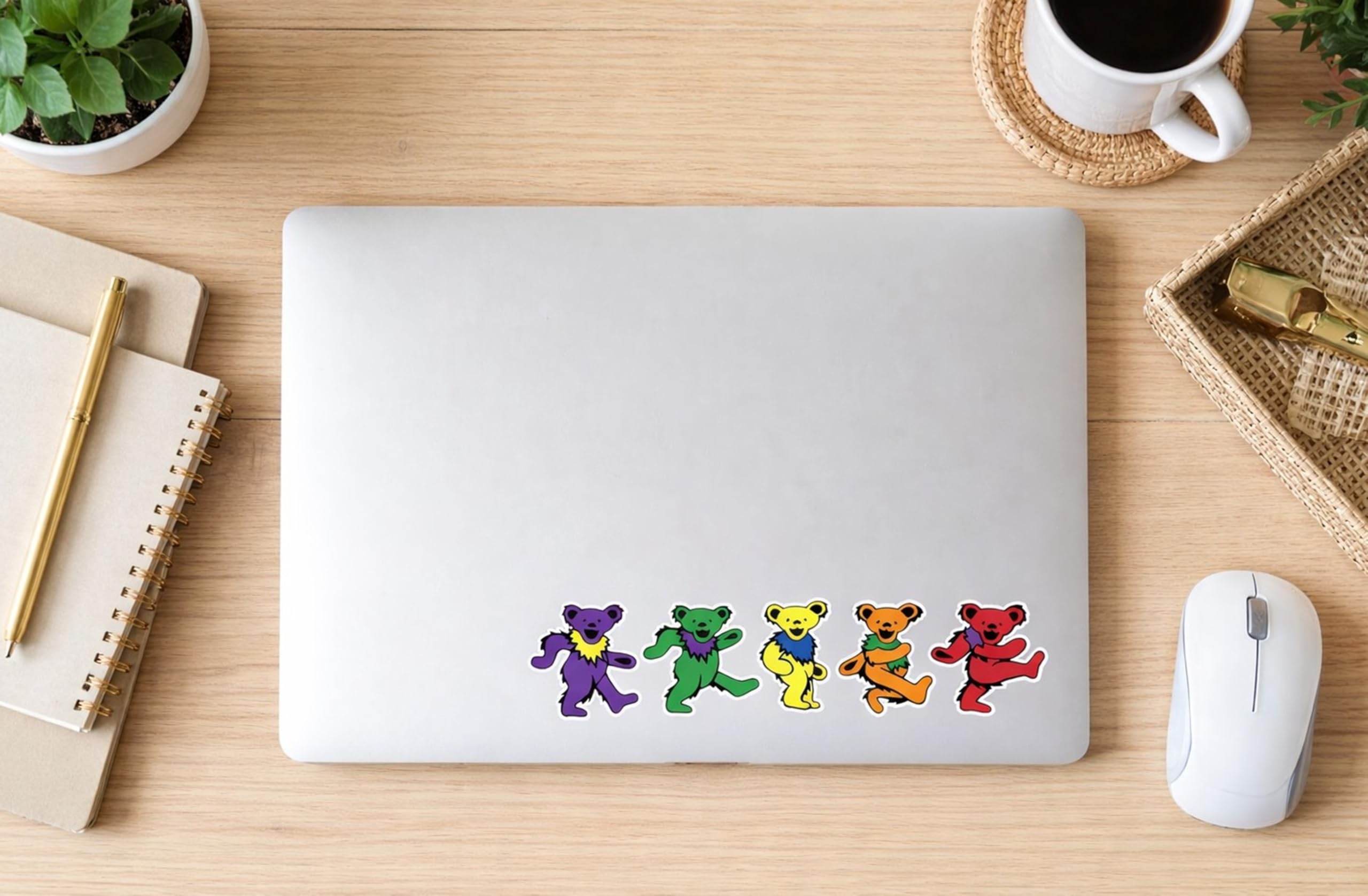 Stickers de osos Jerry para camiones portátiles y paredes