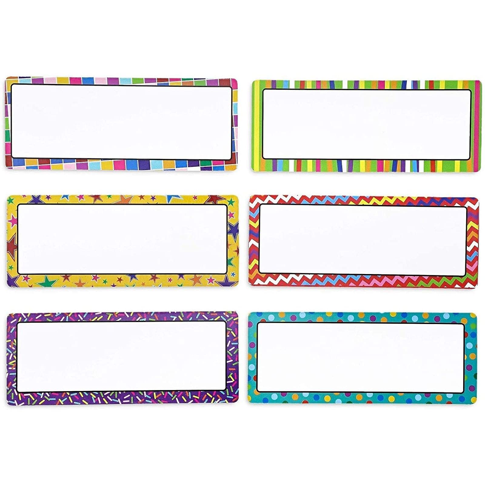 Buy Name Tags for Classroom, School Supplies for Teachers (2 x