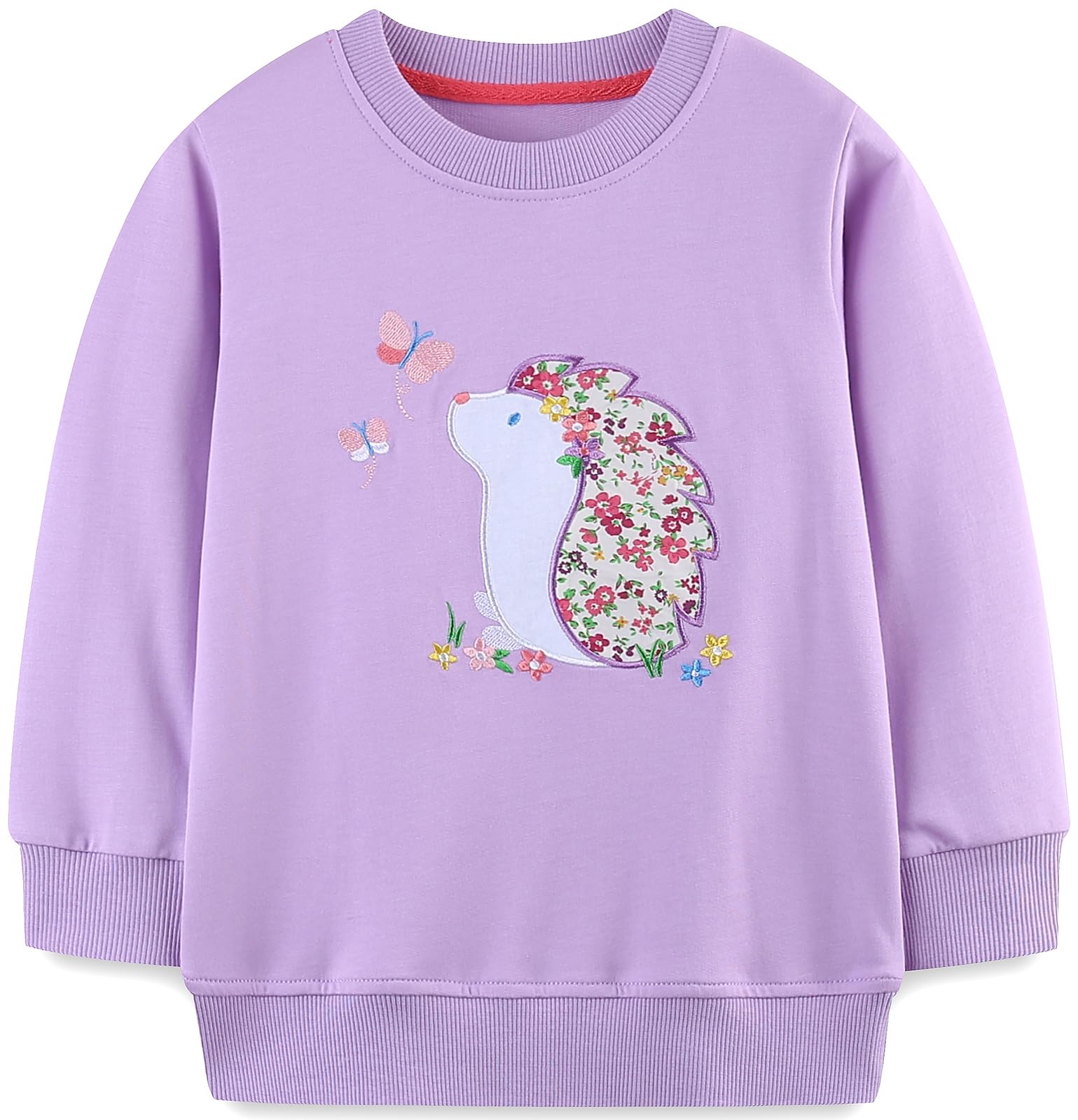 TEDD Sudaderas Niña Unicornio Camiseta Manga Larga 100% Algodón Jersey sin Capucha para Nina 1-12 años — view 20